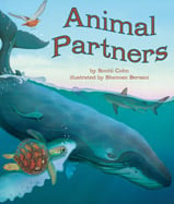From the crocodile’s dentist, 
to the mongoose spa, some 
animals need a little help from 
their friends! Animal Partners 
takes a whimsical look at the 
symbiotic relationships of animals. 