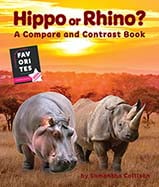 Hippos and rhinos both live in parts of Africa, but one lives in parts of Asia. One spends most of their day cooling off in water and the other grazes on grass. One species even has a prehensile lip! Explore the similarities and differences between these two mammals. 