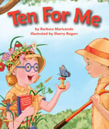 Two friends search for butterflies ... 
who will catch and release the most 
butterflies on their addition 
adventure? Rose learns how to 
attract butterflies to her. As she 
finds more and more, Ed finds less 
and less. 