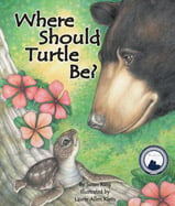 When tiny turtle breaks free of his 
shell, he’s ready to set out for his 
new home. But when a wrong turn 
takes him off tack, how will he find 
where that home is?
