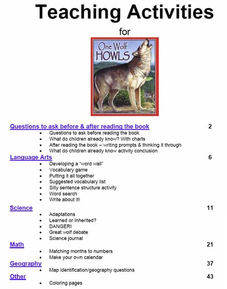 Click to go to Teaching Activity pages