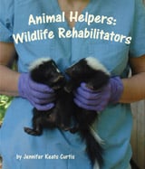 This photographic journal takes 
readers behind the scenes at four 
different wildlife rehabilitation 
centers where sick, ill, and injured 
animals are nursed back to health 
and released into the wild.