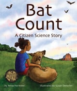 It’s time for the citizen science 
bat count! Jojo and her family 
record the number of bats 
visiting their barn. Is it a 
maternity roost?