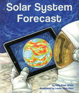 Freezing temperatures, scorching heat, 
and a storm bigger than planet Earth 
are just some of the wild weather you 
will encounter on your trip through 
our solar system!